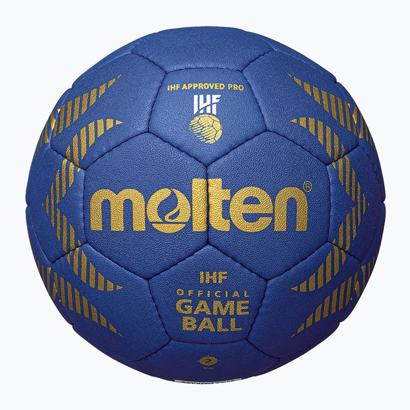 Хандбална топка Molten H3A5000-B OFFICIAL BALL IHF blue размер 3