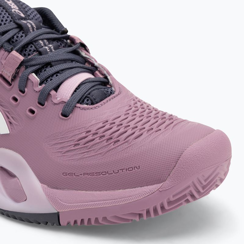 ASICS дамски обувки за тенис Gel-Resolution X Clay ube/white 7