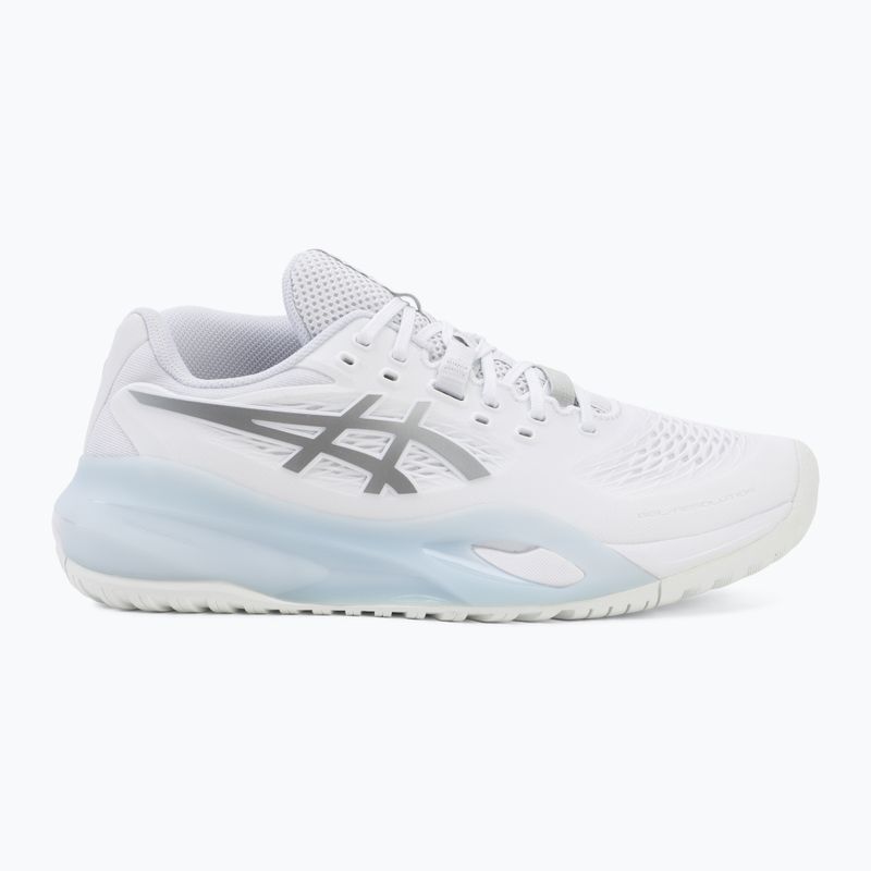Дамски обувки за тенис ASICS Gel-Resolution X white/pure silver 2