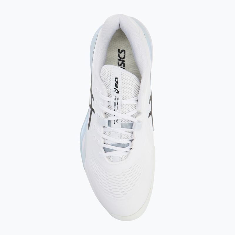 ASICS Gel-Resolution X мъжки обувки за тенис бяло/черно 5