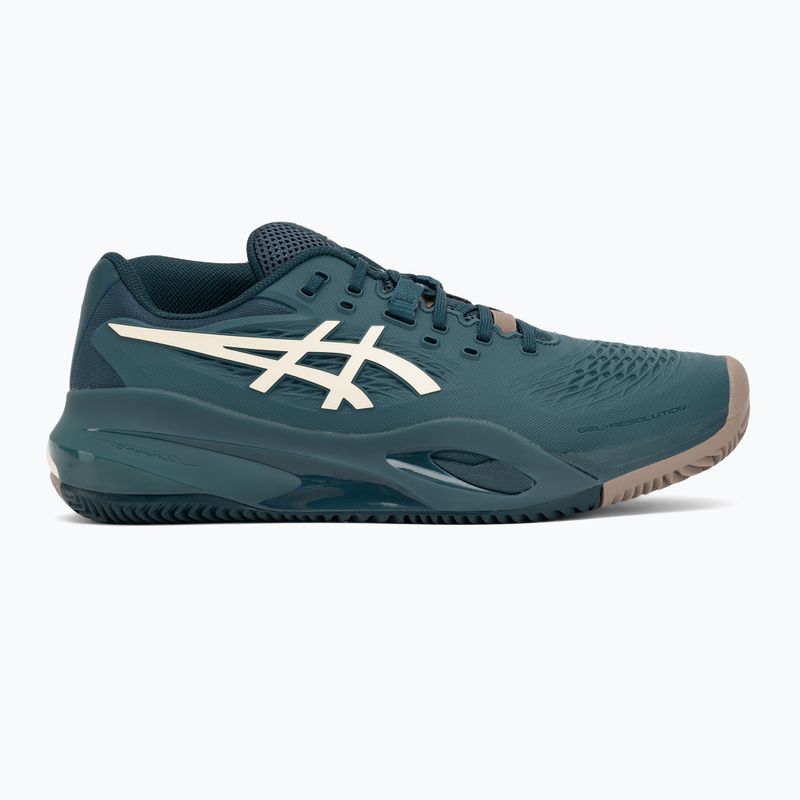 ASICS Gel-Resolution X Clay мъжки обувки за тенис saxon green/ birch 2