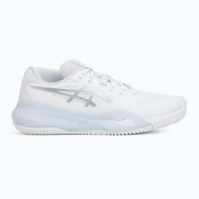 Дамски тенис обувки ASICS Gel-Resolution X Clay W white/pure silver 2