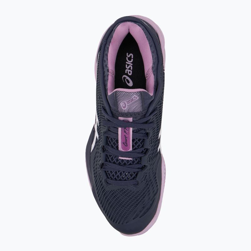 ASICS Court FF 3 Clay W дамски обувки за тенис индигова мъгла/бяло 5
