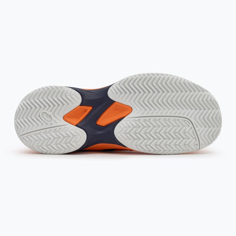 Детски обувки за тенис ASICS Gel-Game 10 GS Clay Jr nova orange/indigo fog 4