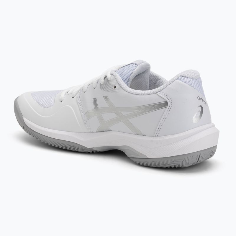 Дамски тенис обувки ASICS Game FF Clay W white/pure silver 3