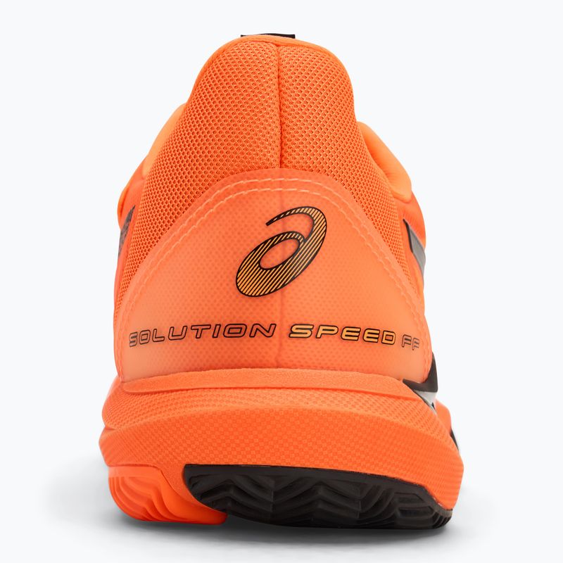 ASICS Solution Speed FF 3 Clay шокиращо оранжево/черно мъжки обувки за тенис 6