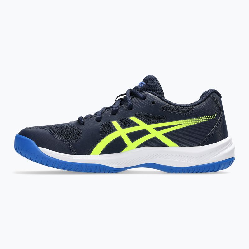 Детски обувки ASICS Upcourt 6 GS midnight/safety yellow 2