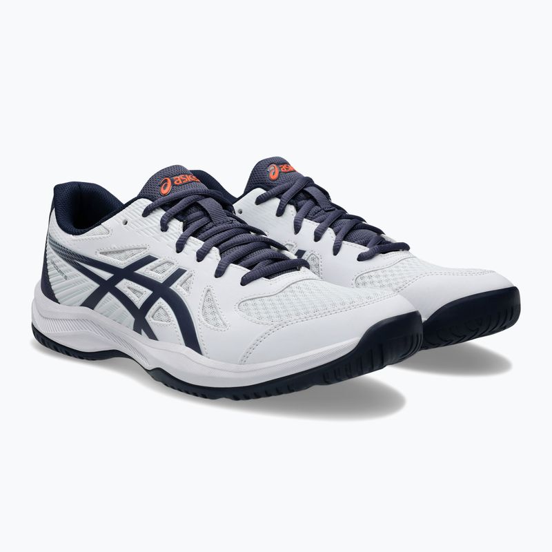 Мъжки футболни обувки ASICS Upcourt 6 white/indigo fog 3