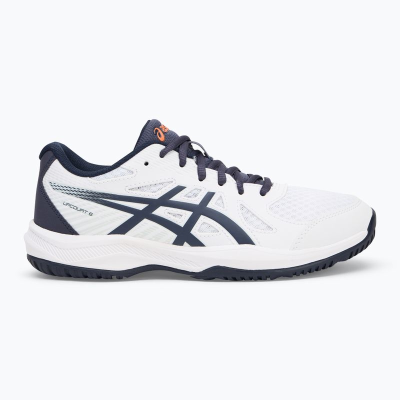 Мъжки футболни обувки ASICS Upcourt 6 white/indigo fog 2