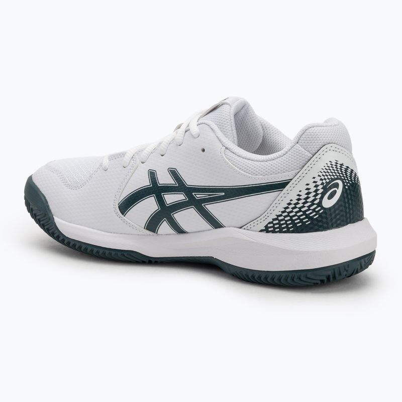 ASICS мъжки обувки за тенис Gel-Dedicate 8 Clay white/saxon green 3