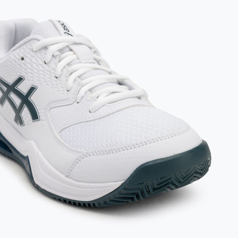 ASICS мъжки обувки за тенис Gel-Dedicate 8 Clay white/saxon green 7