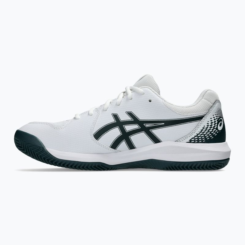 ASICS мъжки обувки за тенис Gel-Dedicate 8 Clay white/saxon green 2