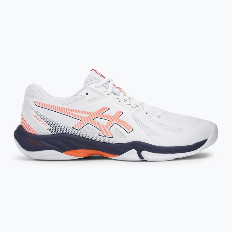 ASICS Blade FF мъжки обувки white/nova orange 2