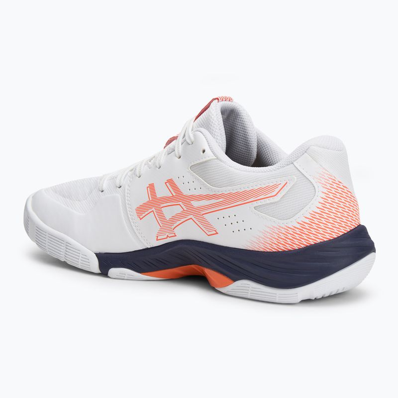 ASICS Blade FF мъжки обувки white/nova orange 3