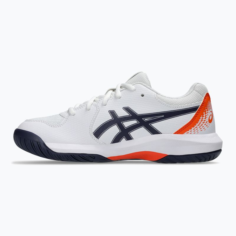 ASICS Gel-Dedicate 8 GS Jr детски обувки за тенис бяло/индигова мъгла 2