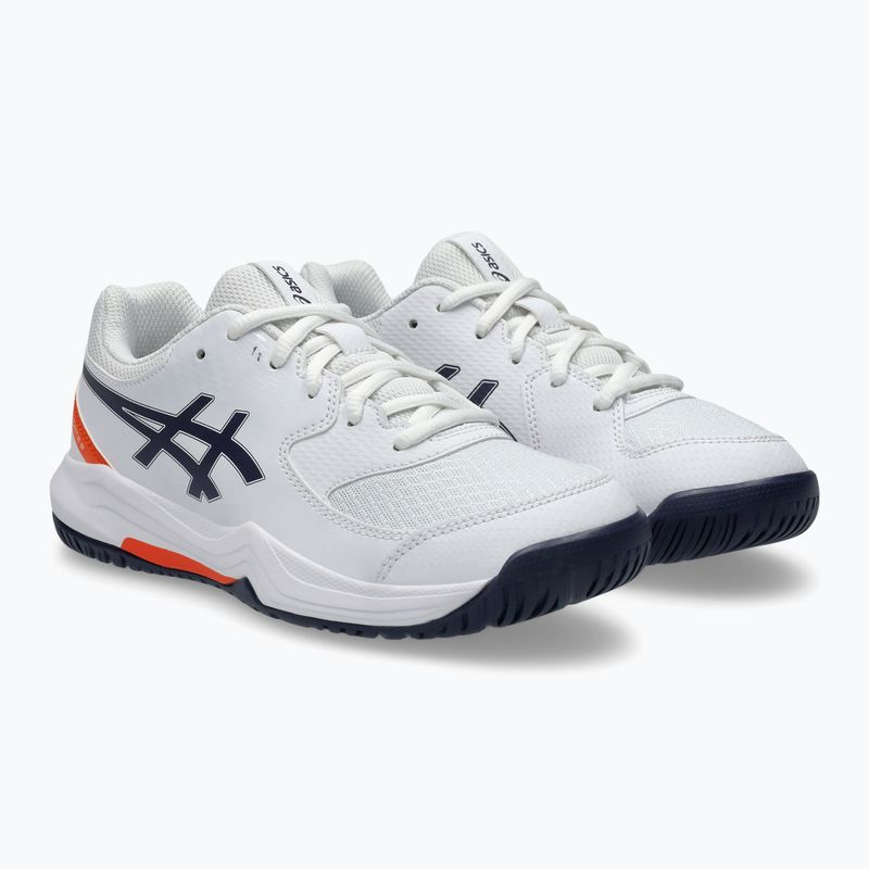 ASICS Gel-Dedicate 8 GS Jr детски обувки за тенис бяло/индигова мъгла 3