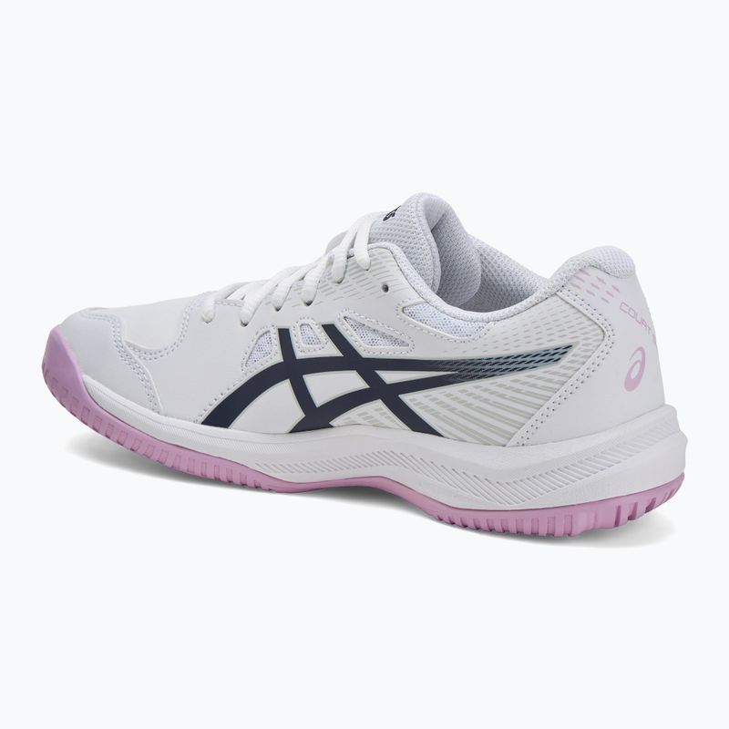 Дамски обувки за тенис ASICS Court Slide 4 white/indigo fog 3