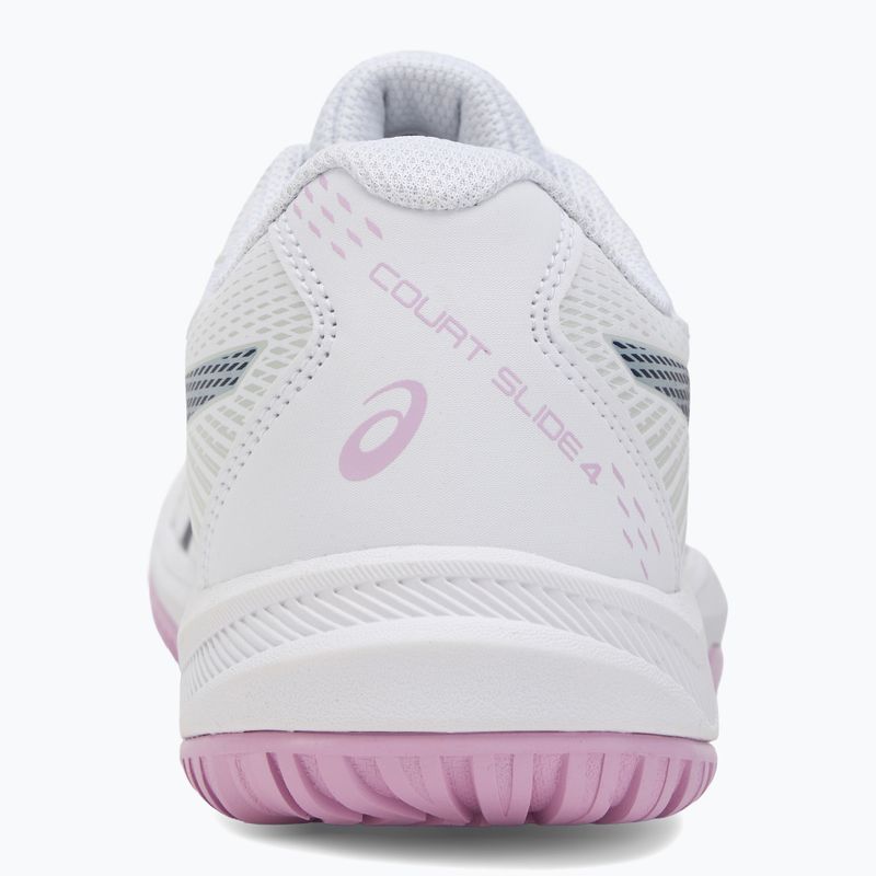 Дамски обувки за тенис ASICS Court Slide 4 white/indigo fog 6