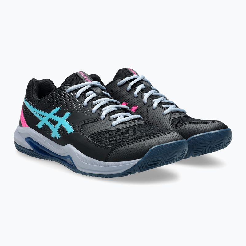 ASICS мъжки обувки за гребане Gel-Dedicate 8 black/energy aqua 3