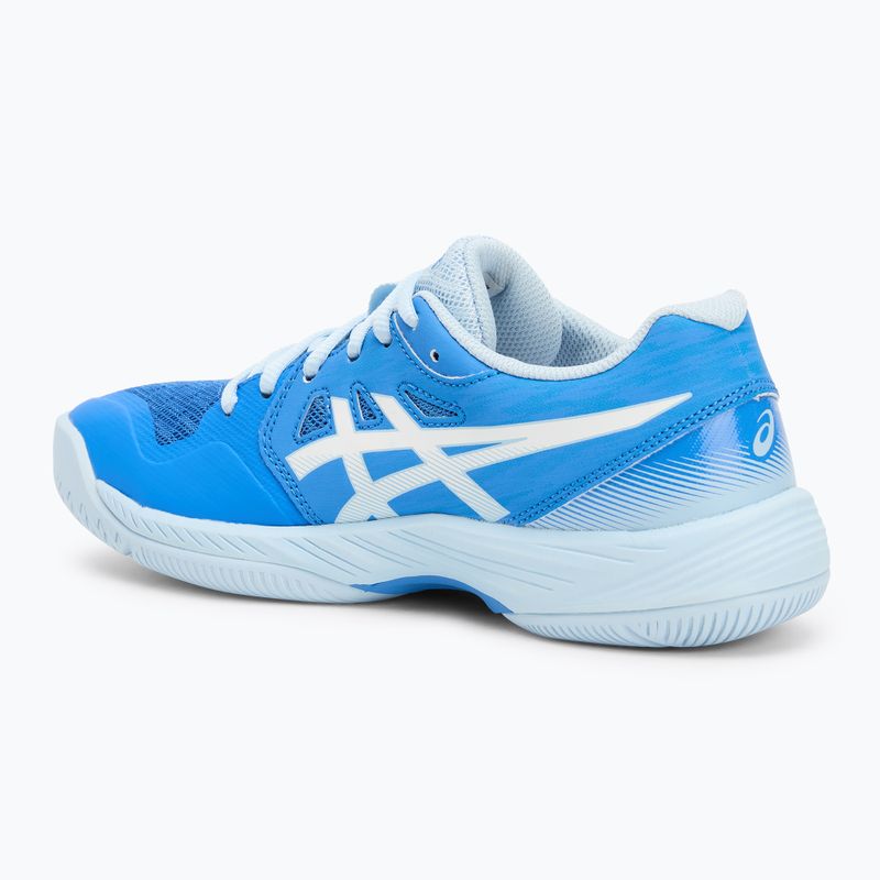 ASICS дамски обувки за скуош Gel-Court Hunter 3 синьо крайбрежие/бяло 3