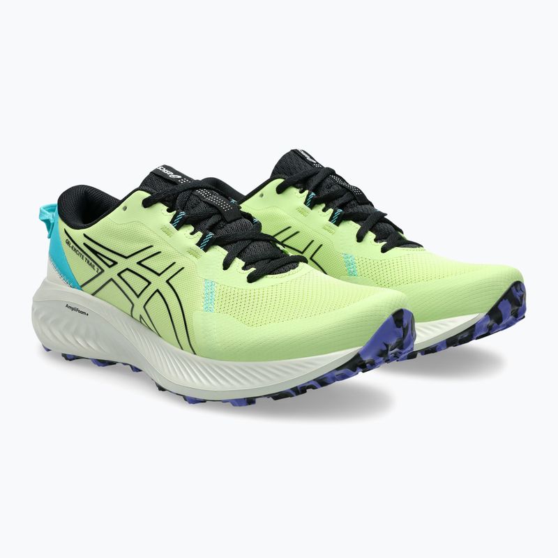 Мъжки обувки за бягане ASICS Gel-Excite Trail 2 lime green/black 3