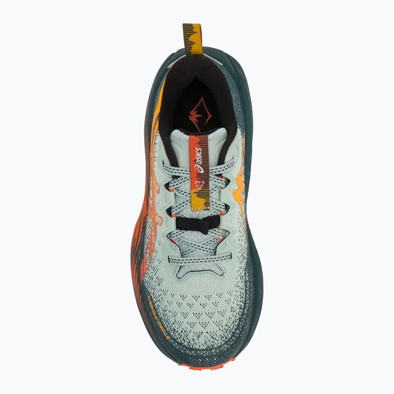 Мъжки обувки за бягане ASICS Trabuco Max 4 cold moss/nova orange 5