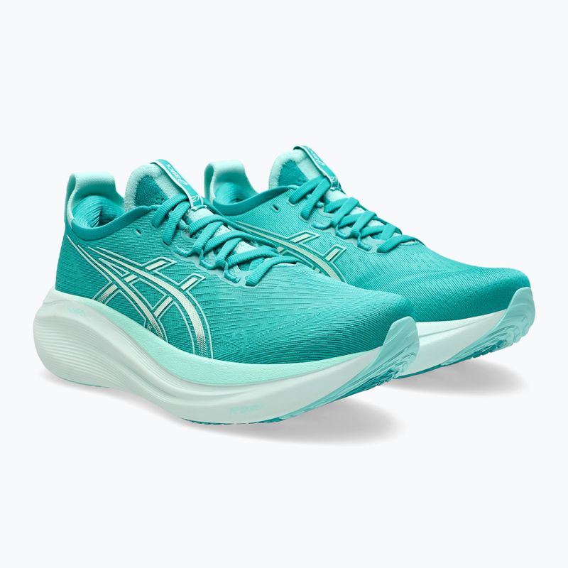 ASICS дамски обувки за бягане Gel-Nimbus 27 wave teal/illuminate mint 10