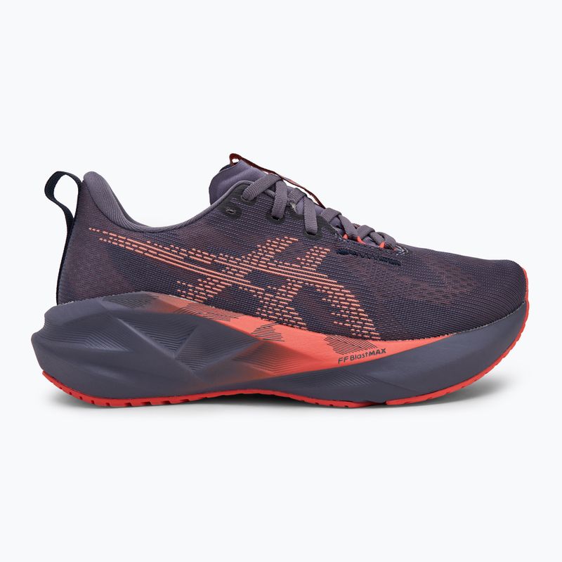 Дамски обувки за бягане ASICS Novablast 5 greyish purple/coral reef 2