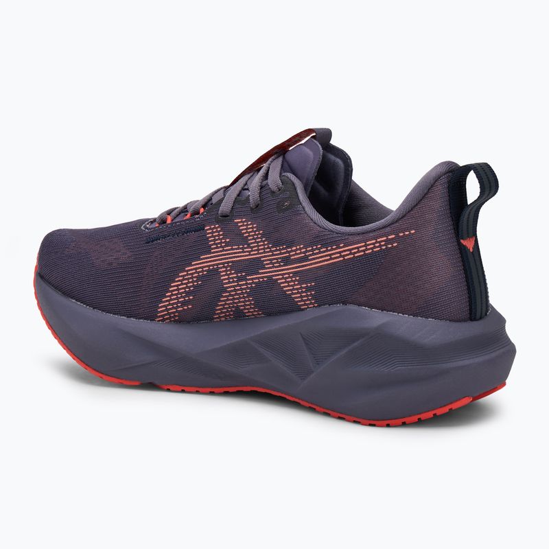 Дамски обувки за бягане ASICS Novablast 5 greyish purple/coral reef 3