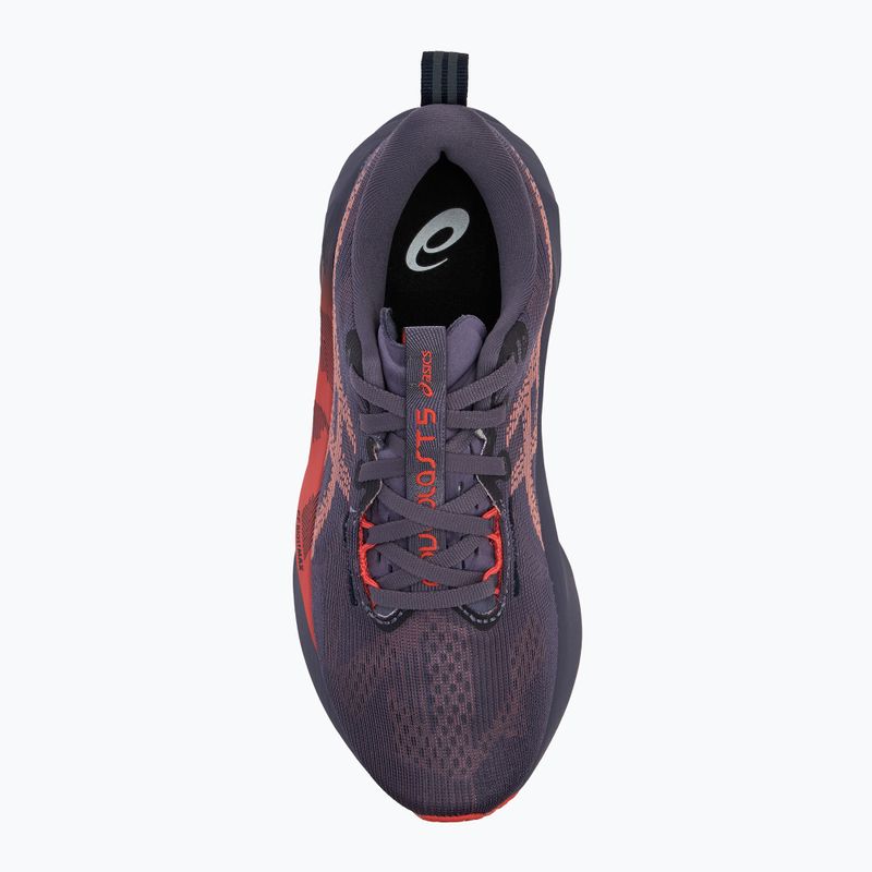 Дамски обувки за бягане ASICS Novablast 5 greyish purple/coral reef 5