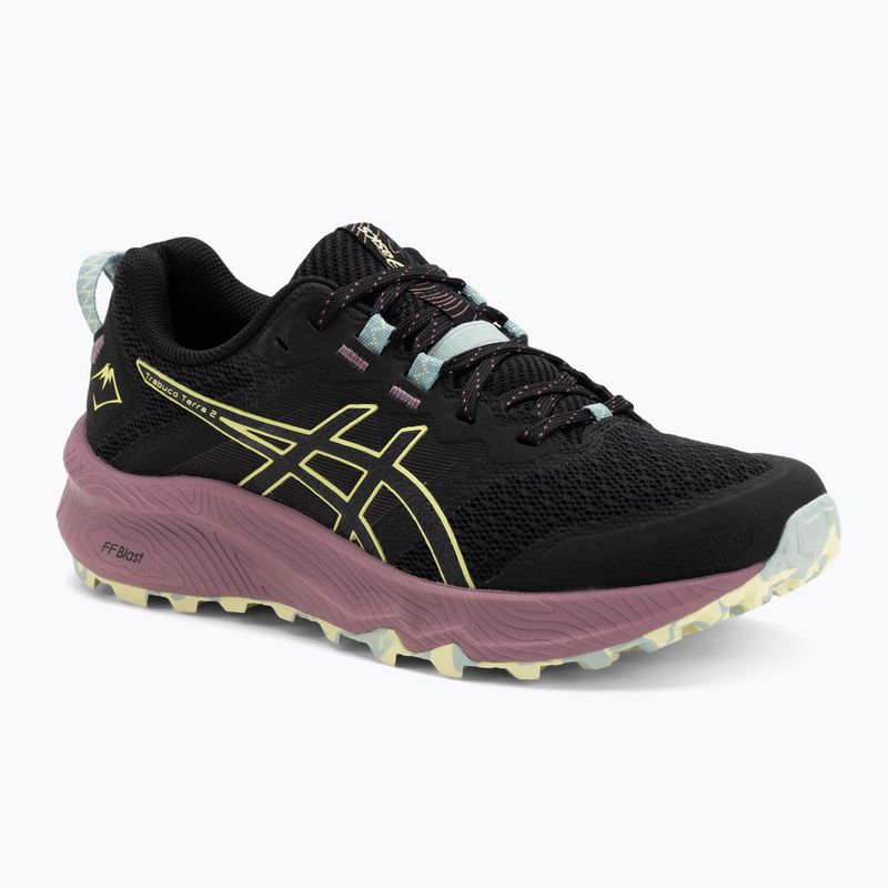 Дамски обувки за бягане ASICS Trabuco Terra 2 black/huddle yellow