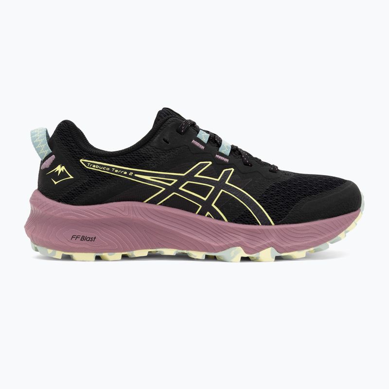 Дамски обувки за бягане ASICS Trabuco Terra 2 black/huddle yellow 2