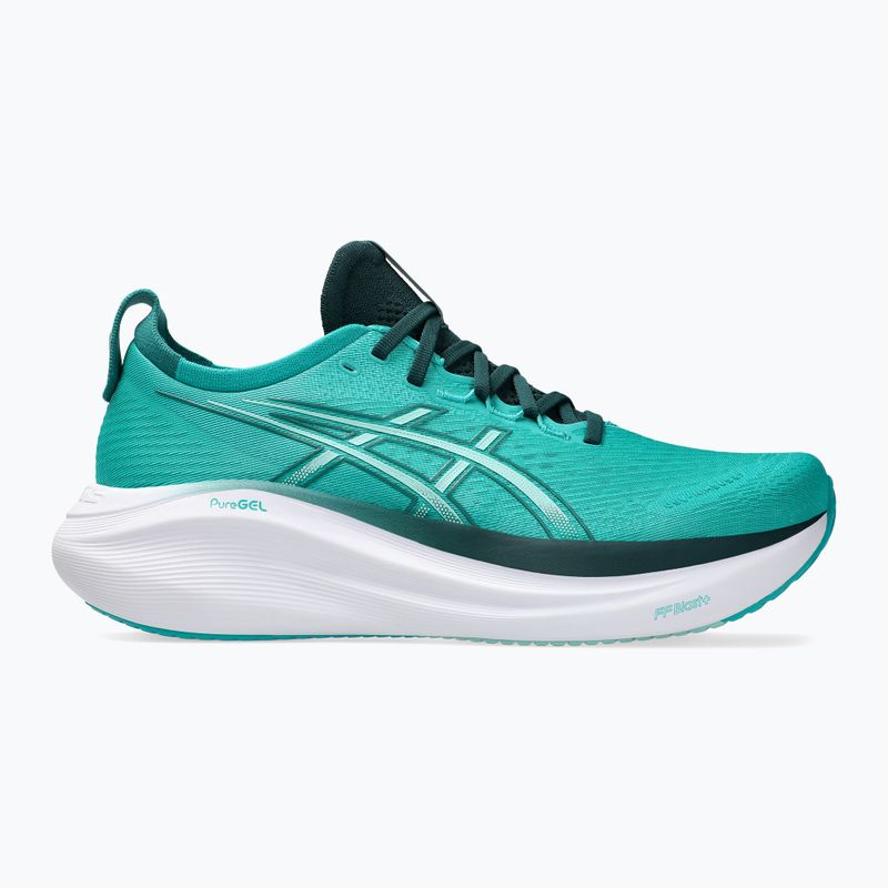 ASICS Gel-Nimbus 27 мъжки обувки за бягане wave teal/saxon green 8