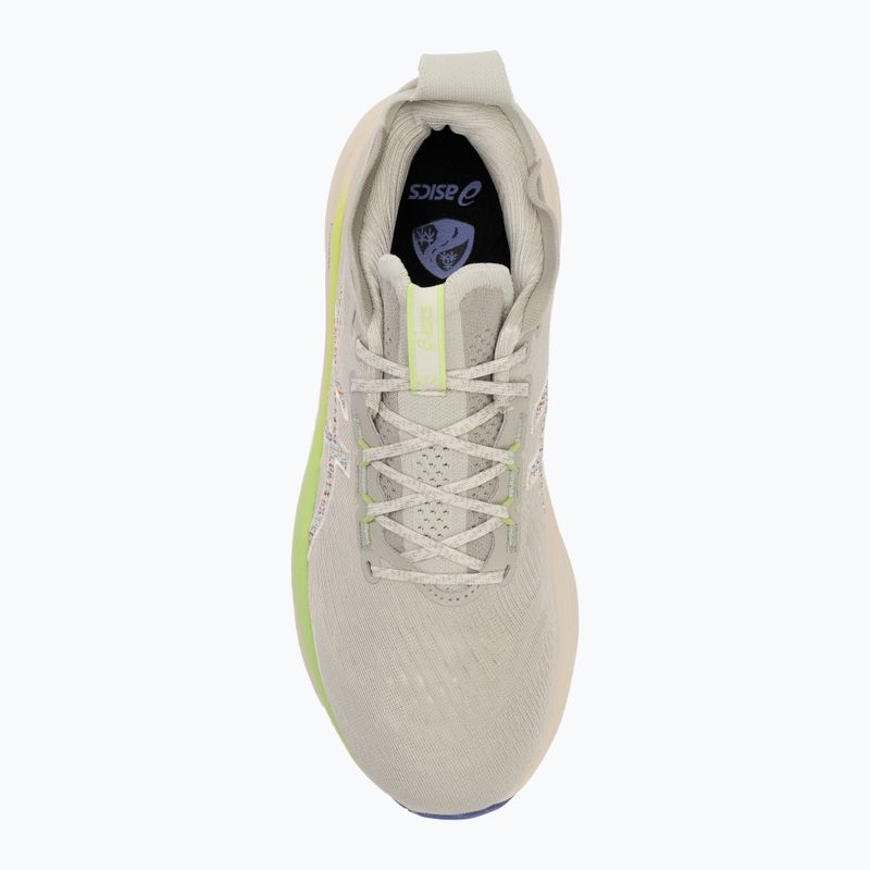 Мъжки обувки за бягане ASICS Gel-Nimbus 27 nature bathing/lime green 5