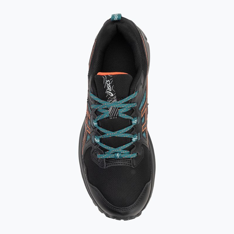 Мъжки обувки за бягане ASICS Trail Scout 3 black/nova orange 5