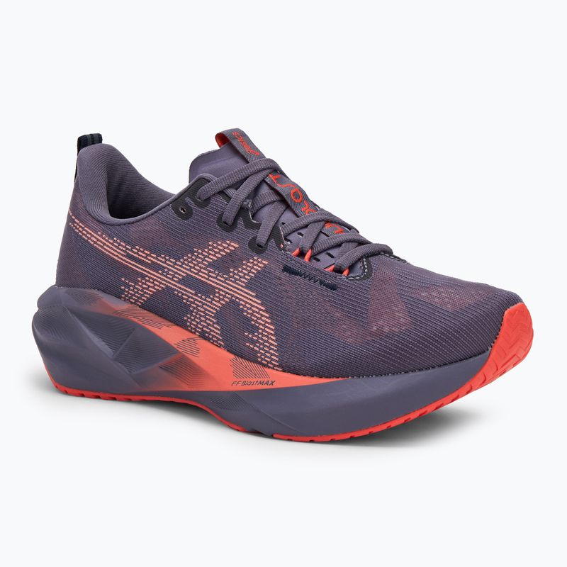 ASICS Novablast 5 сиво-лилаво/коралов риф мъжки обувки за бягане