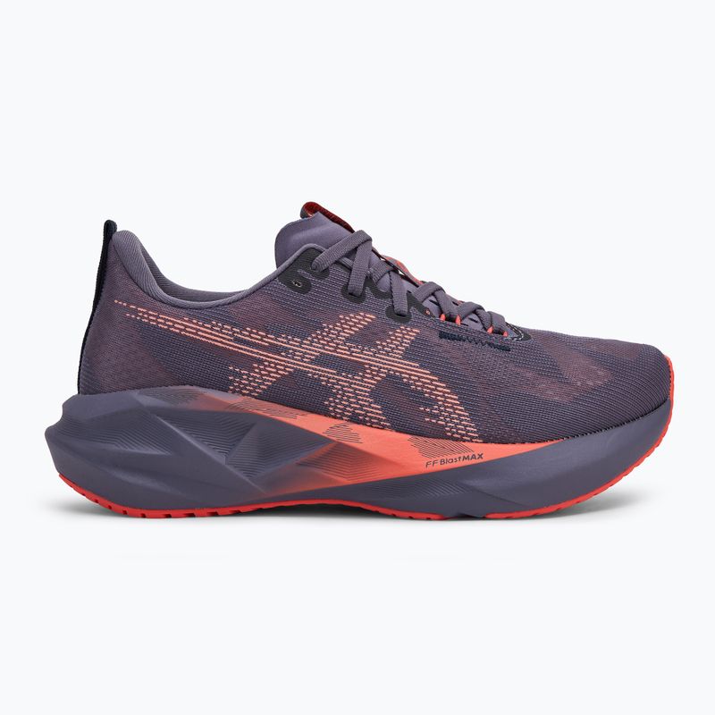 ASICS Novablast 5 сиво-лилаво/коралов риф мъжки обувки за бягане 2