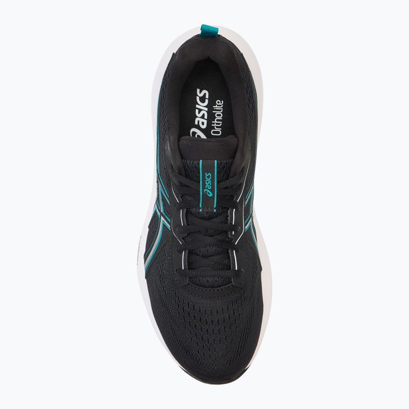 Мъжки обувки за бягане ASICS Gel-Contend 9 black/wave teal 5