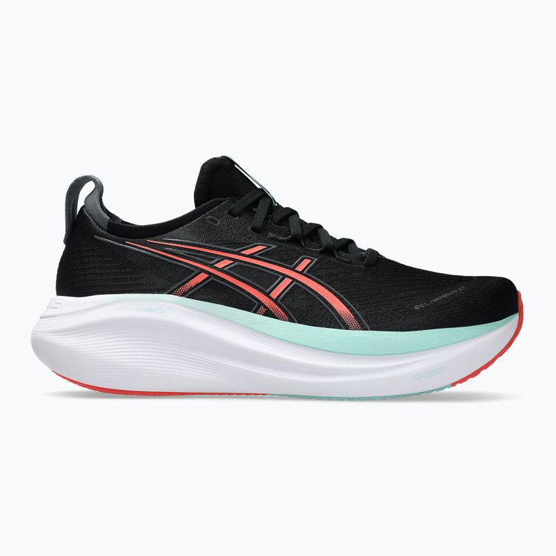 ASICS мъжки обувки за бягане Gel-Nimbus 27 black/coral reef 8