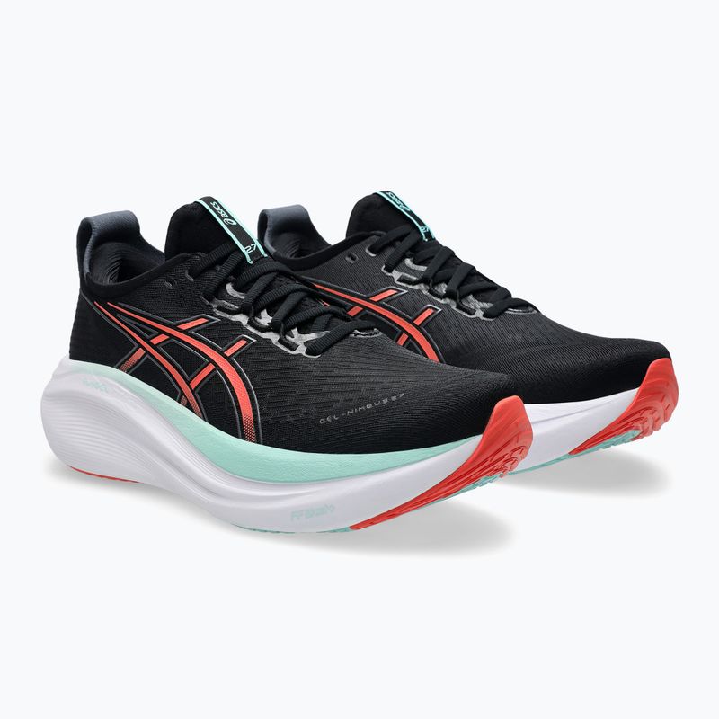 ASICS мъжки обувки за бягане Gel-Nimbus 27 black/coral reef 10