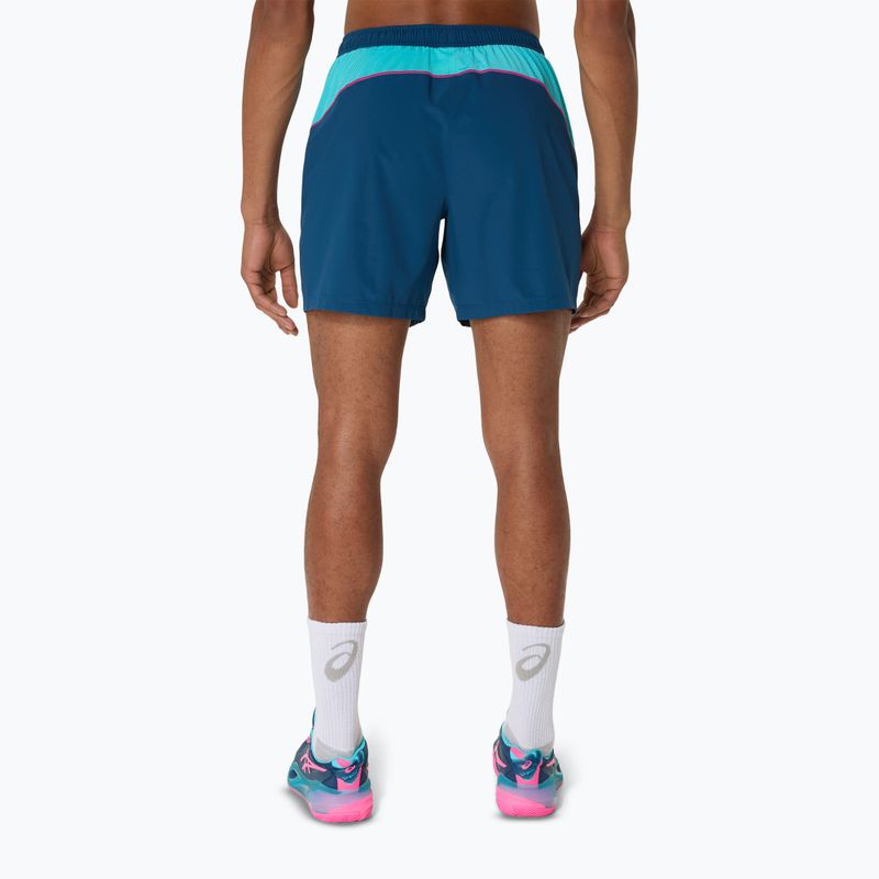 Мъжки шорти за тенис ASICS Padel Court 7IN mako blue 3