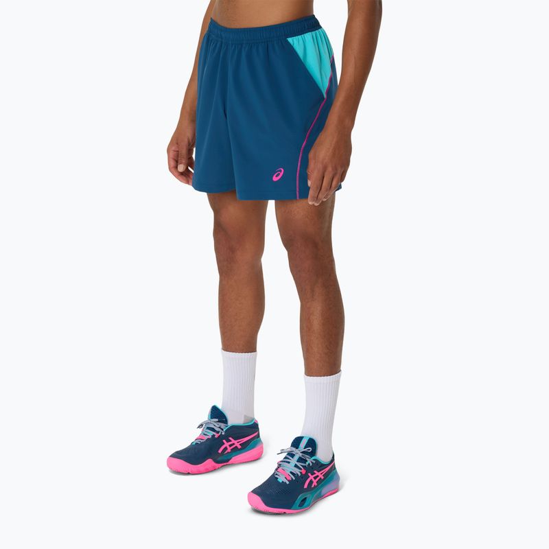 Мъжки шорти за тенис ASICS Padel Court 7IN mako blue 4