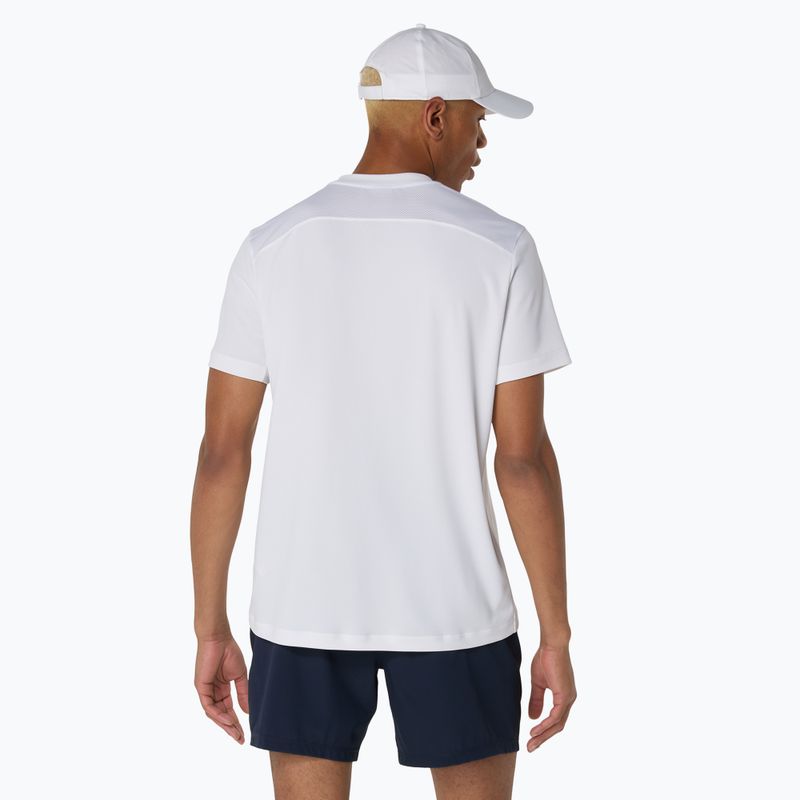 Мъжка тенис фланелка ASICS Court Top brilliant white 3