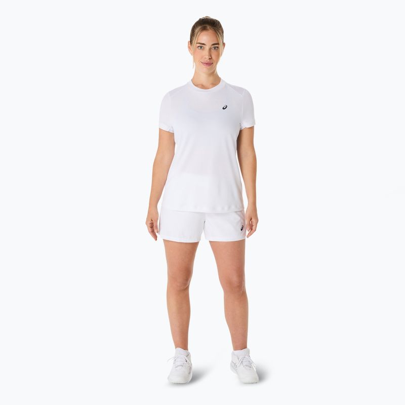 Дамска тенис фланелка ASICS Court Top W brilliant white 2