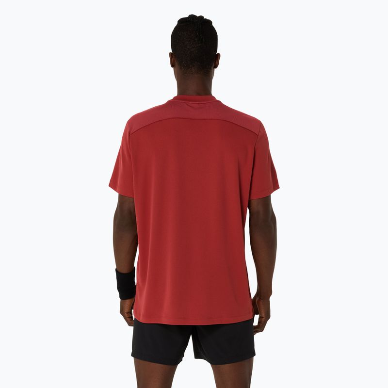 Мъжка тенис фланелка ASICS Court Top burnt red 3