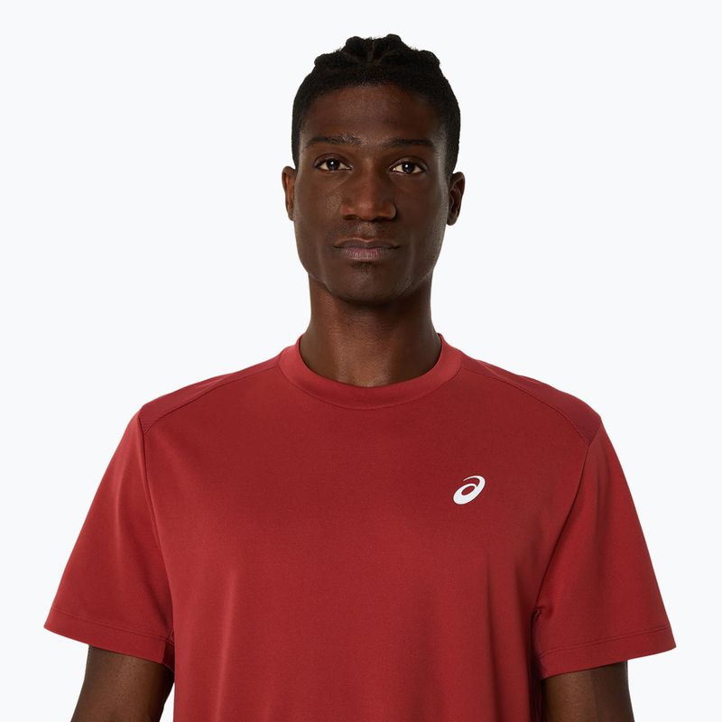 Мъжка тенис фланелка ASICS Court Top burnt red 4