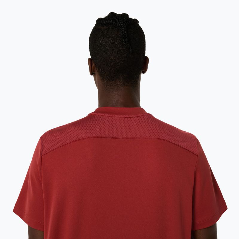 Мъжка тенис фланелка ASICS Court Top burnt red 5