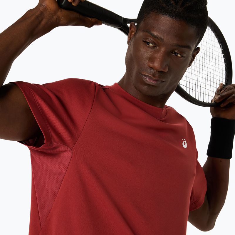 Мъжка тенис фланелка ASICS Court Top burnt red 6