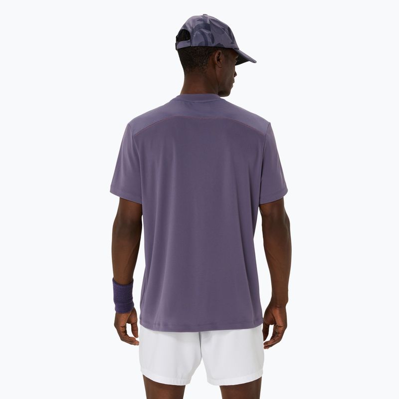 Мъжка тенис фланелка ASICS Court Top greyish purple 3