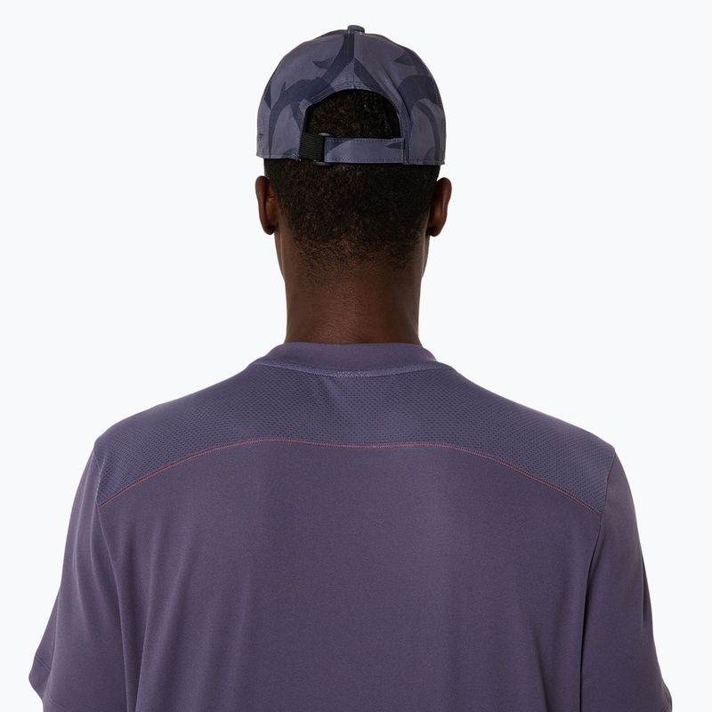 Мъжка тенис фланелка ASICS Court Top greyish purple 5